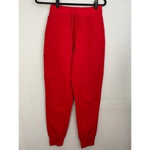 Mandala Red Jogger Pants SCRUB pants‎ Women Size XXS